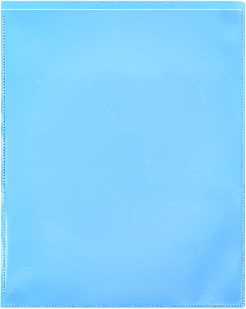 Plastic 2-Pocket Folders - Clear Overlay on Front and Back - Made in U.S.A